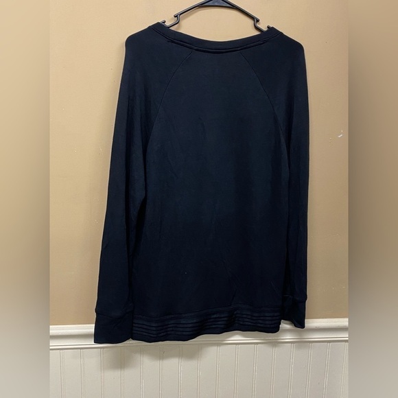 Active Life Black Light Weight Sweater Top Size L NWT - Picture 2 of 5